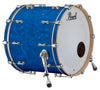 Pearl Music City Custom Reference Pure 20"x14" Bass Drum BLUE SATIN MOIRE RFP2014BX/C721