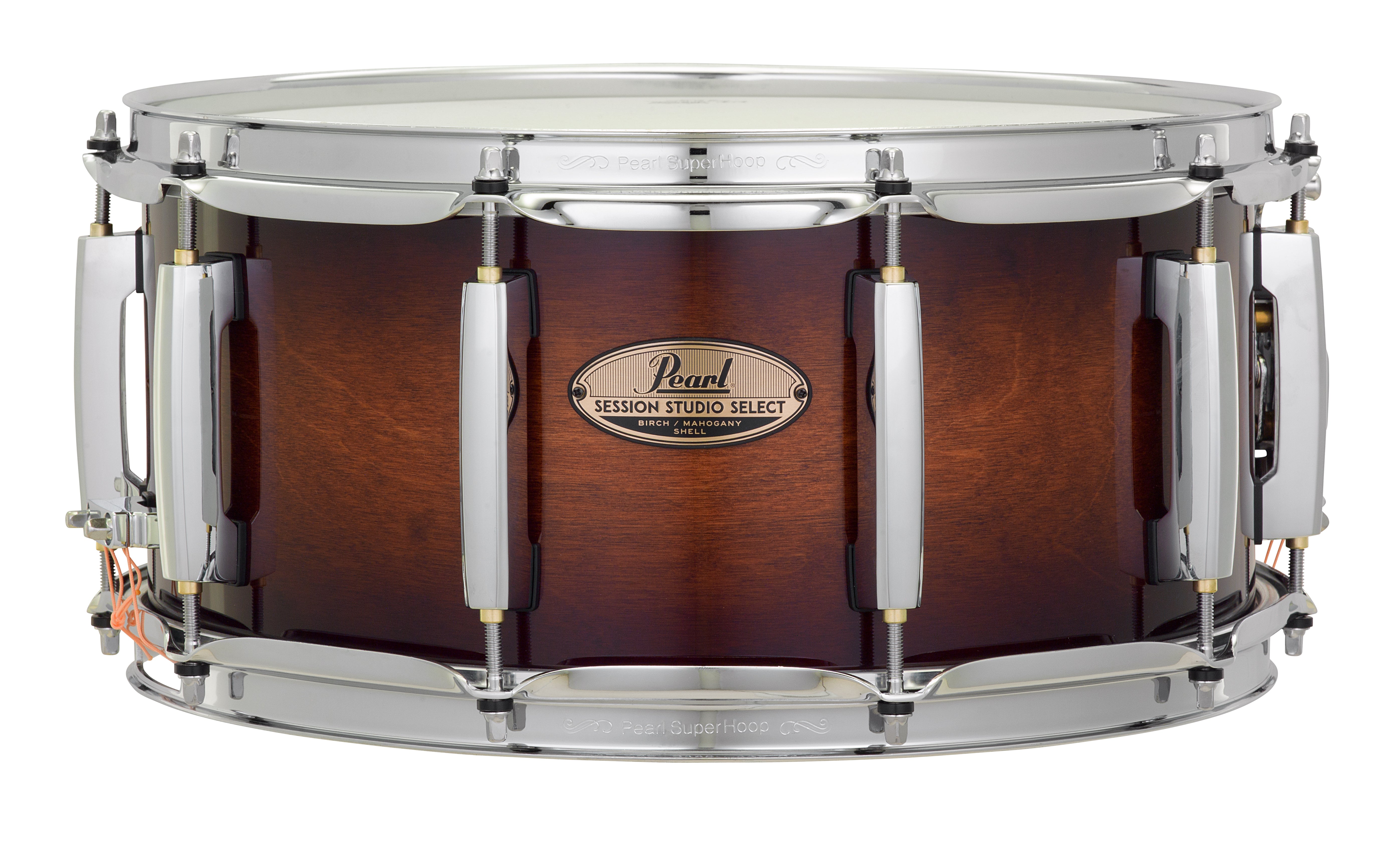Pearl Session Studio Select 14"x6.5" Snare Drum GLOSS BARNWOOD BROWN STS1465S/C314