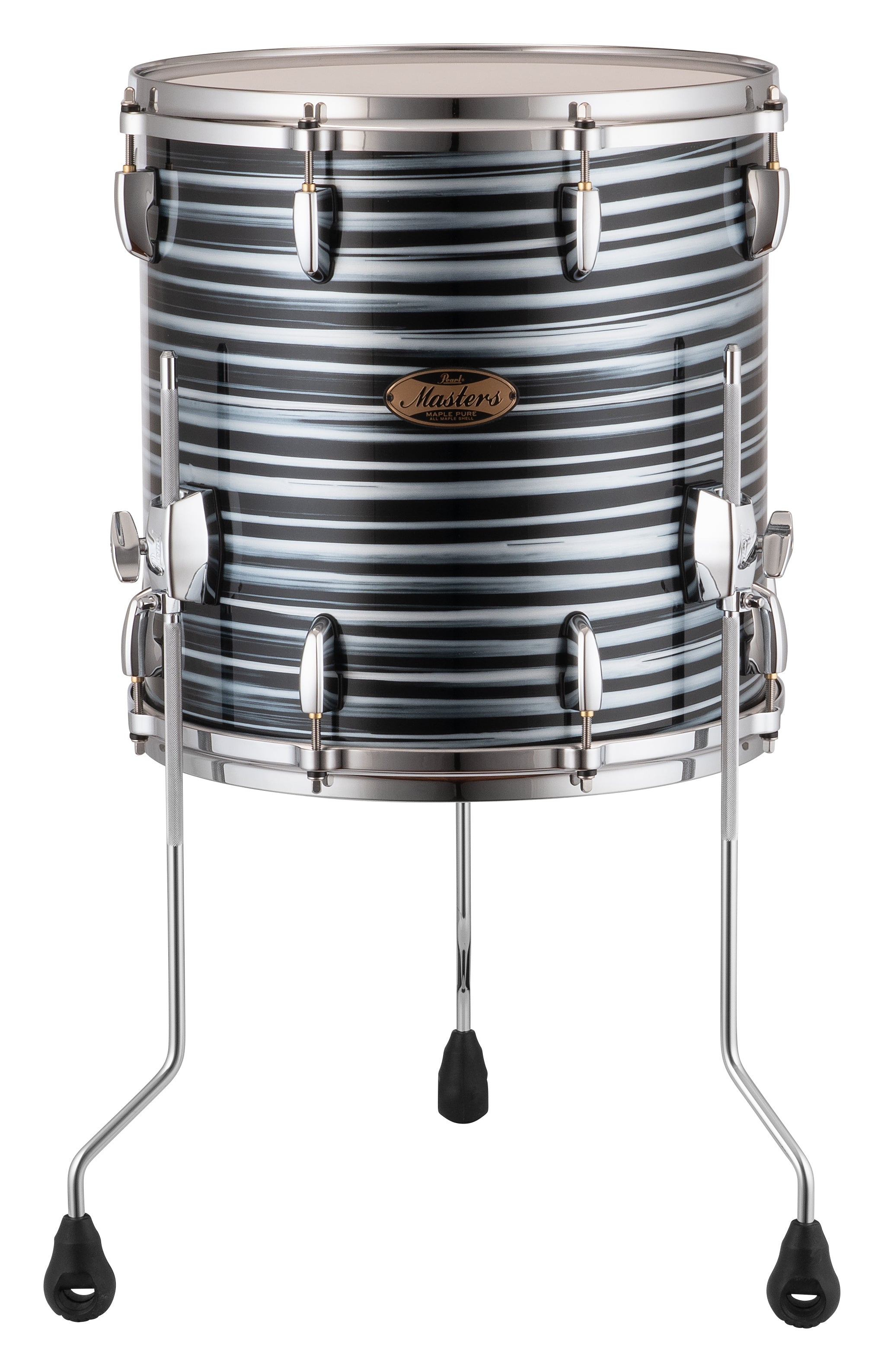 Pearl Masters Maple Pure 14"x14" Floor Tom BLACK OYSTER SWIRL MP4C1414F/C855