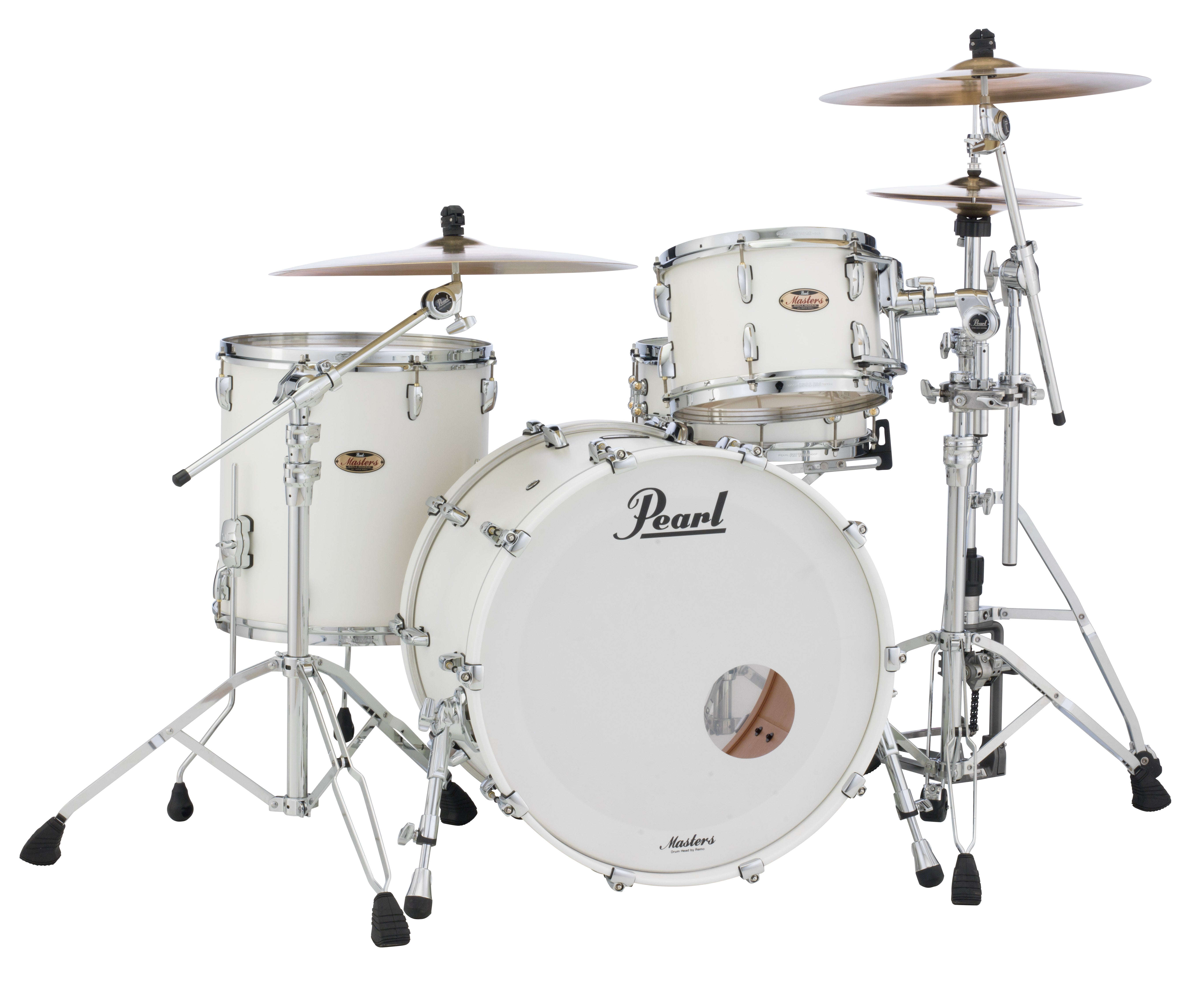Pearl Masters Maple Reserve 12"x8" Tom MATTE WHITE MRV1208T/C353