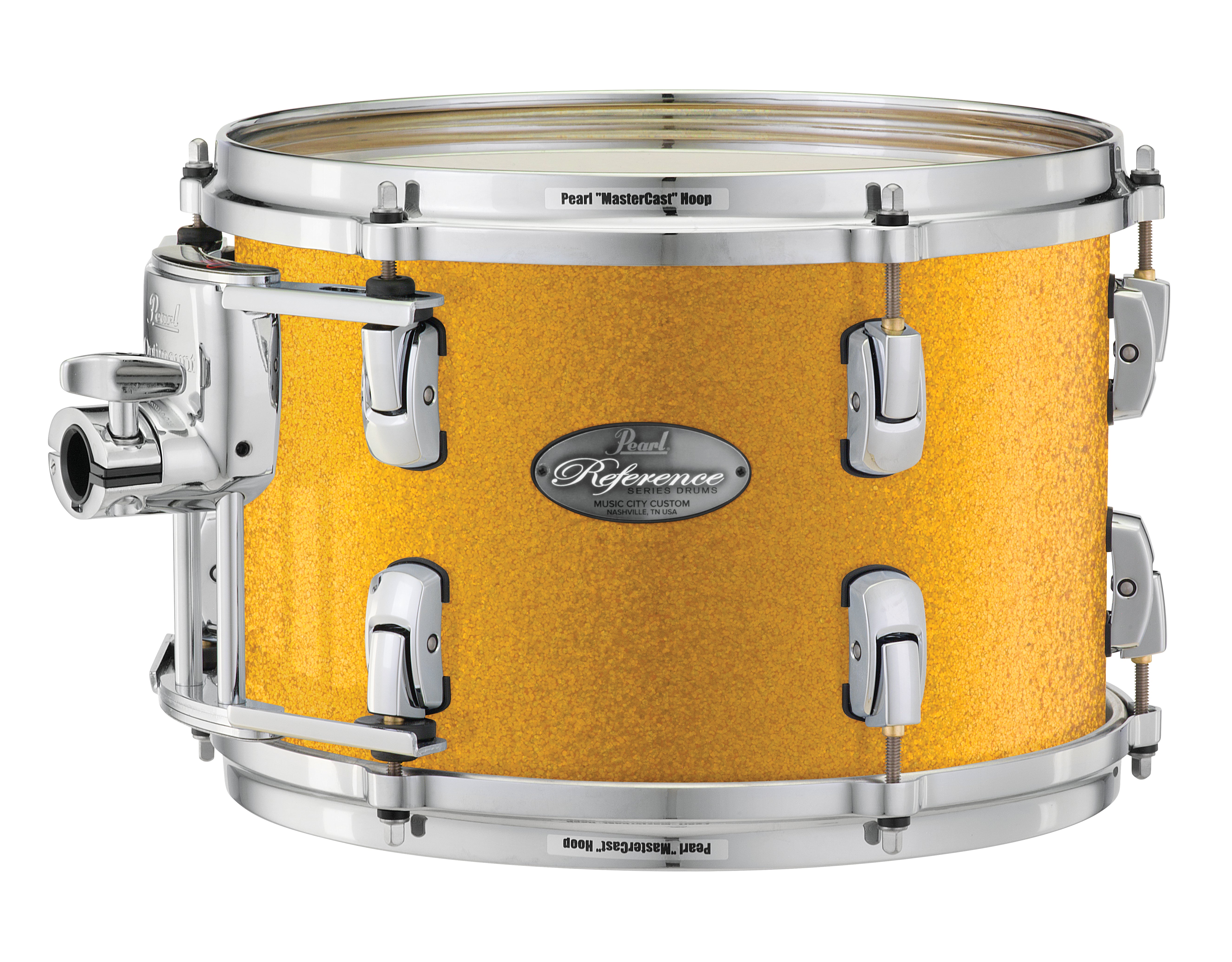 Pearl Music City Custom 12"x8" Reference Series Tom VINTAGE GOLD SPARKLE RF1208T/C423