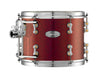 Pearl Music City Custom 14"x11" Reference Pure Series Tom RED GLASS RFP1411T/C407