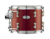 Pearl Music City Custom 8"x8" Reference Pure Series Tom RED GLASS RFP0808T/C407