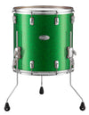 Pearl Music City Custom 16"x16" Reference Series Floor Tom GREEN GLASS RF1616F/C446
