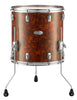 Pearl Music City Custom Reference 18"x16" Floor Tom BURNT ORANGE ABALONE RF1816F/C419