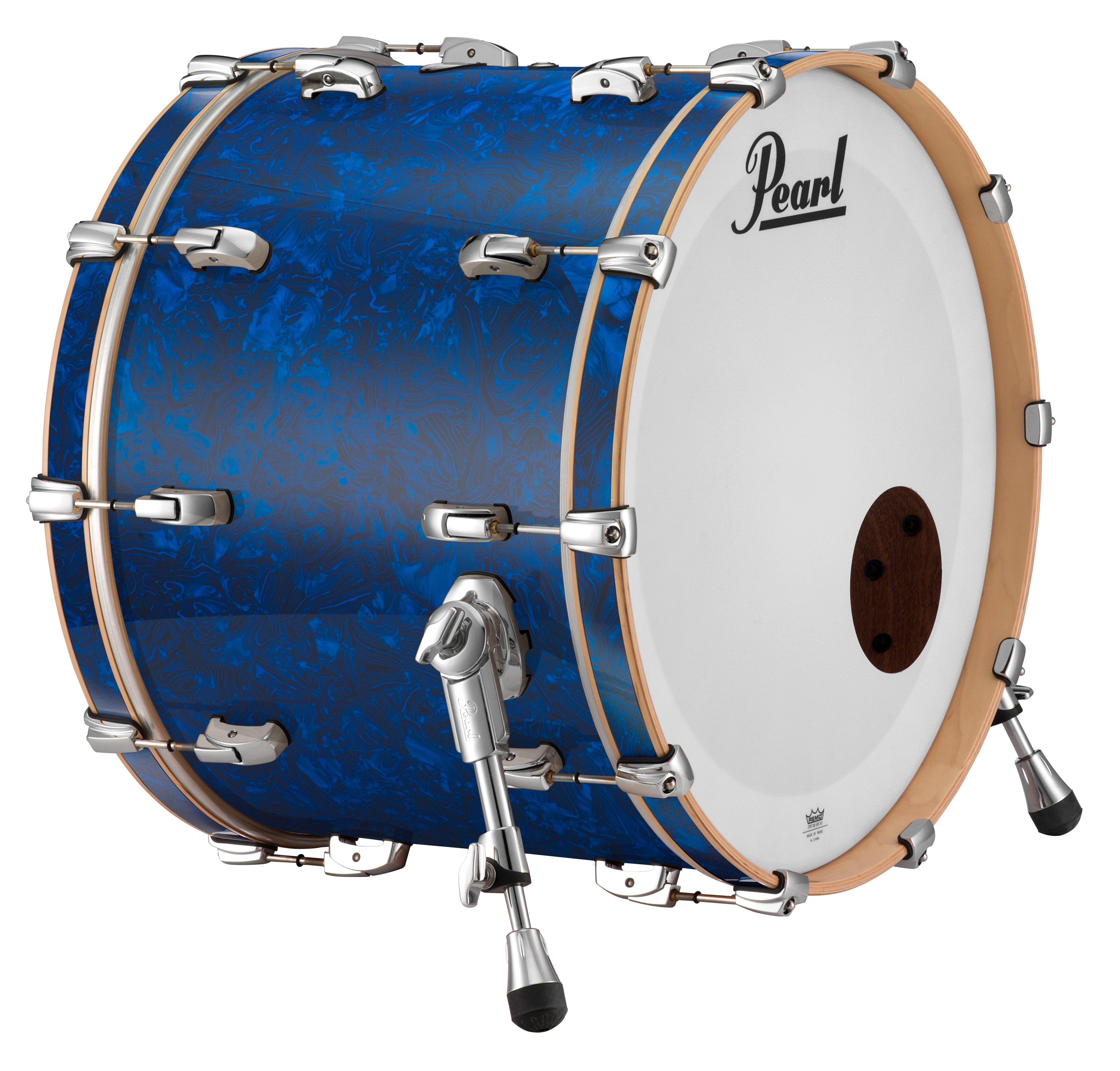 Pearl Music City Custom 22"x20" Reference Series Bass Drum w/o BB3 Mount BLUE ABALONE RF2220BX/C418
