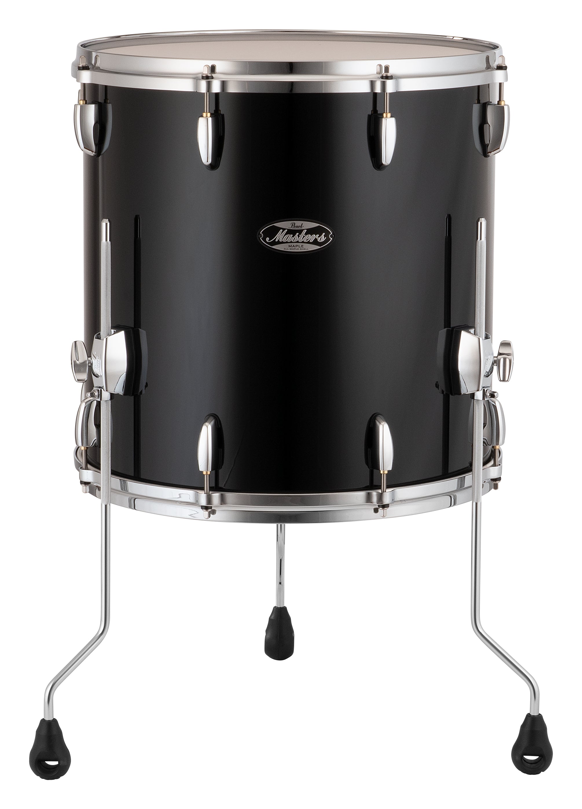 Pearl Masters Maple 16"x16" Floor Tom PIANO BLACK MM6P1616F/C103