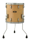 Pearl Masters Maple/Gum 14"x14" Floor Tom HAND RUBBED NATURAL MAPLE MMG1414F/C186