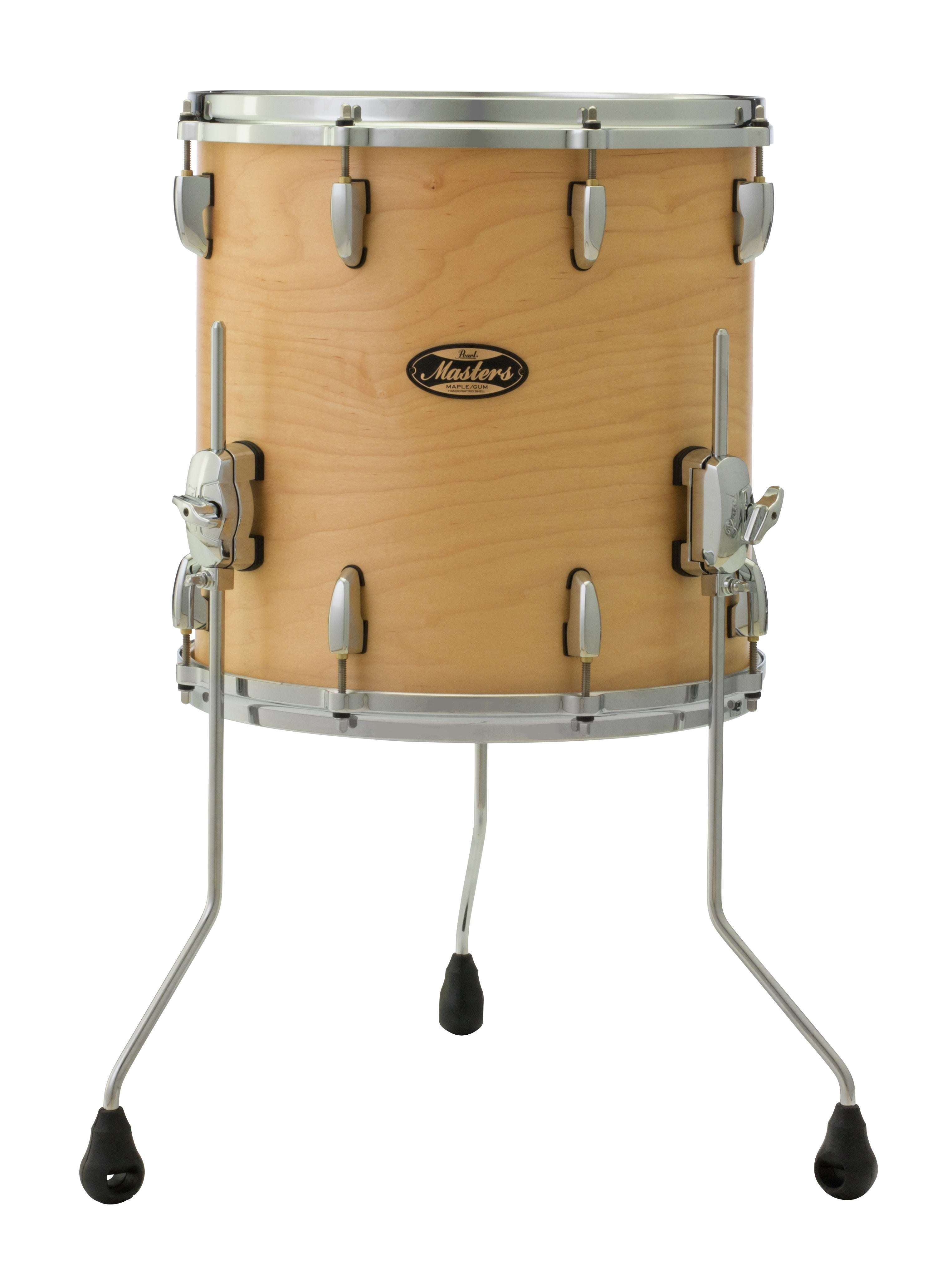 Pearl Masters Maple/Gum 16"x16" Floor Tom HAND RUBBED NATURAL MAPLE MMG1616F/C186
