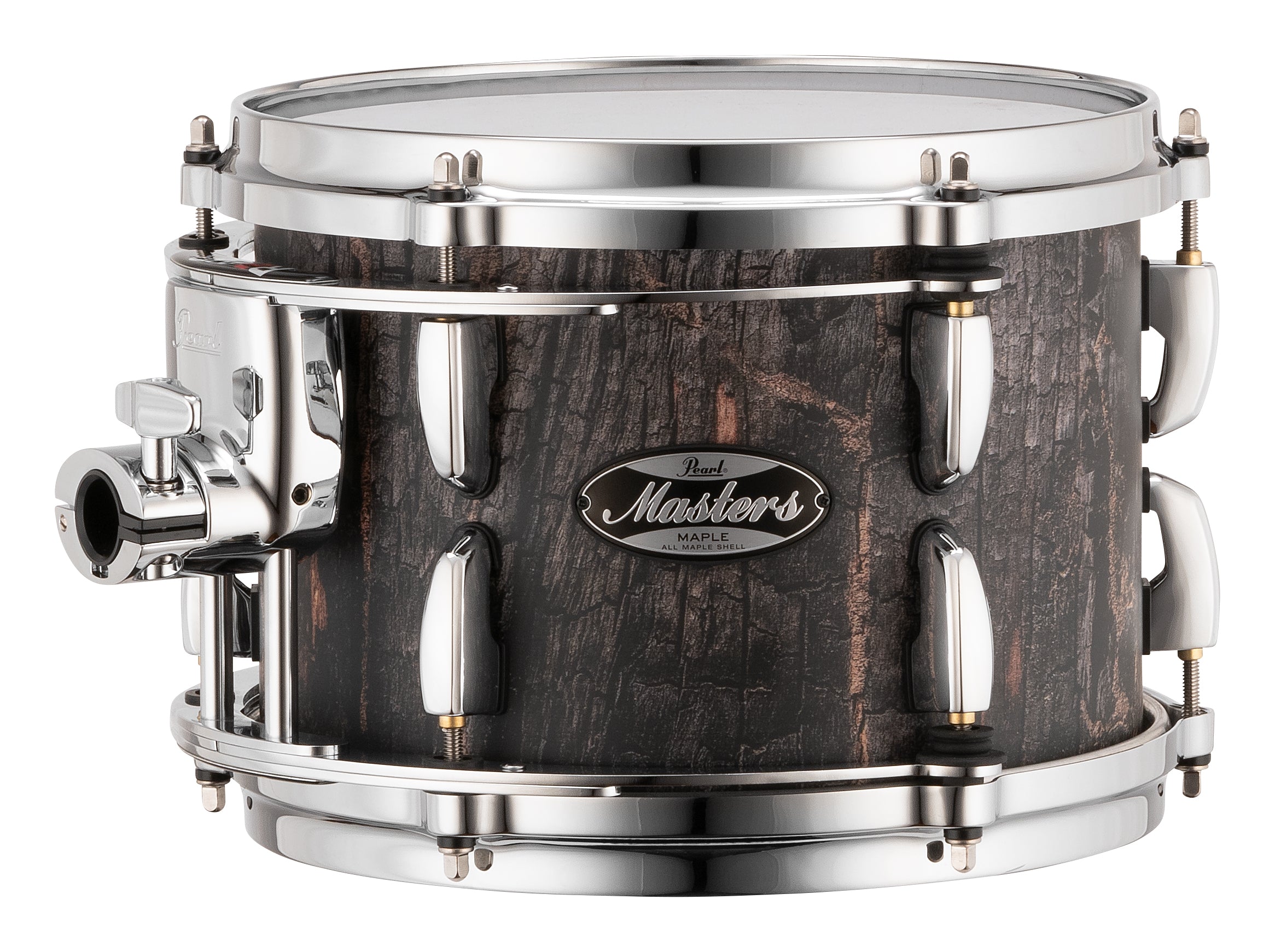 Pearl Masters Maple 10"x7" Tom - R2 Air Tom Suspension System w/Standard Bracket SATIN CHARRED OAK MM6C1007TS/C824