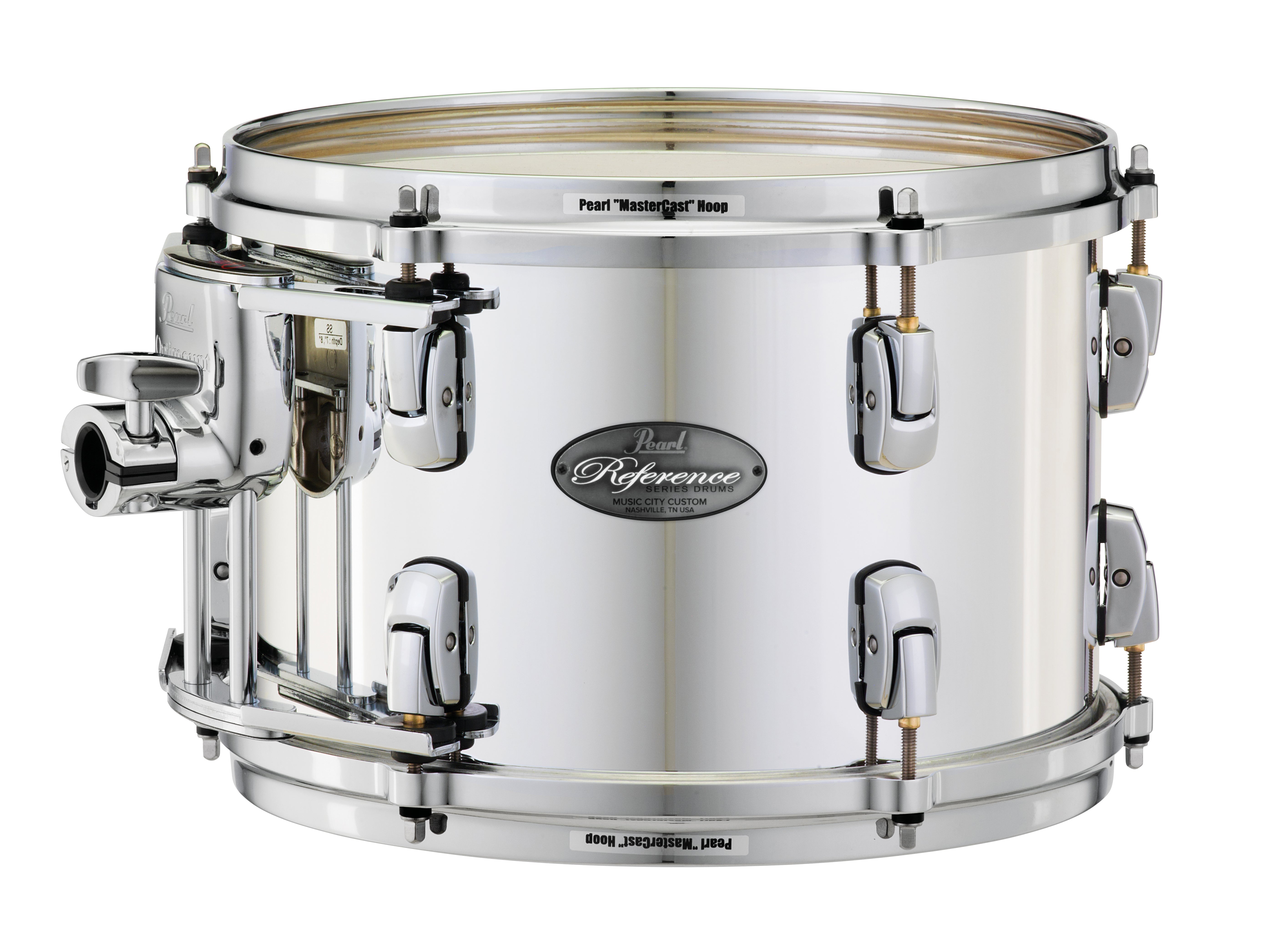 Pearl Music City Custom 12"x10" Reference Series Tom MIRROR CHROME RF1210T/C426