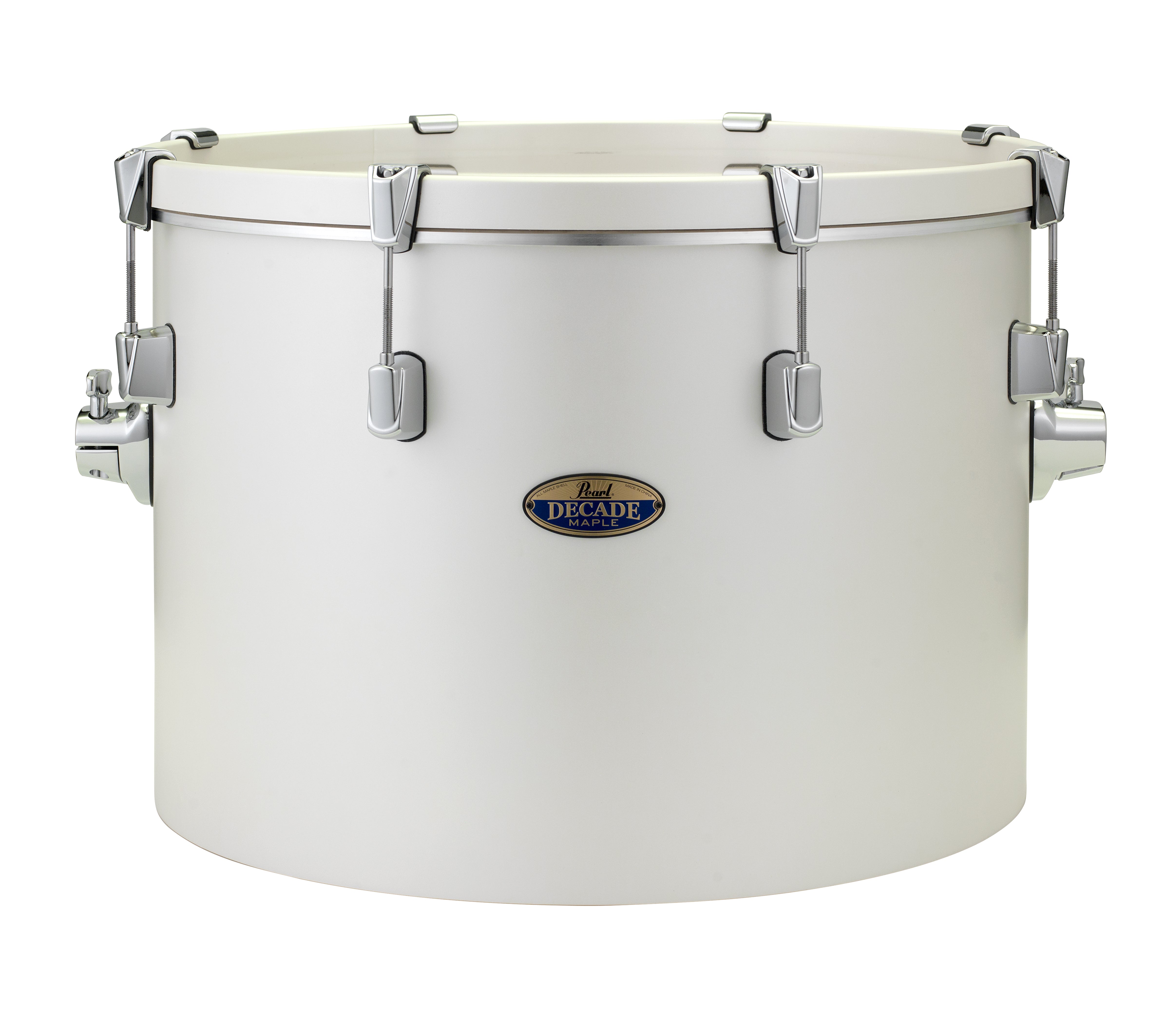 Pearl Decade Maple 20"x14" Gong Bass Drum WHITE SATIN PEARL DMP2014G/C229