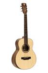 CRAFTER Mino series, Mino shape acoustic-electric guitar with solid spruce top MINO BK WLN