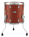 Pearl Music City Custom 16"x14" Reference Series Floor Tom CRANBERRY SATIN SWIRL RF1614F/C720