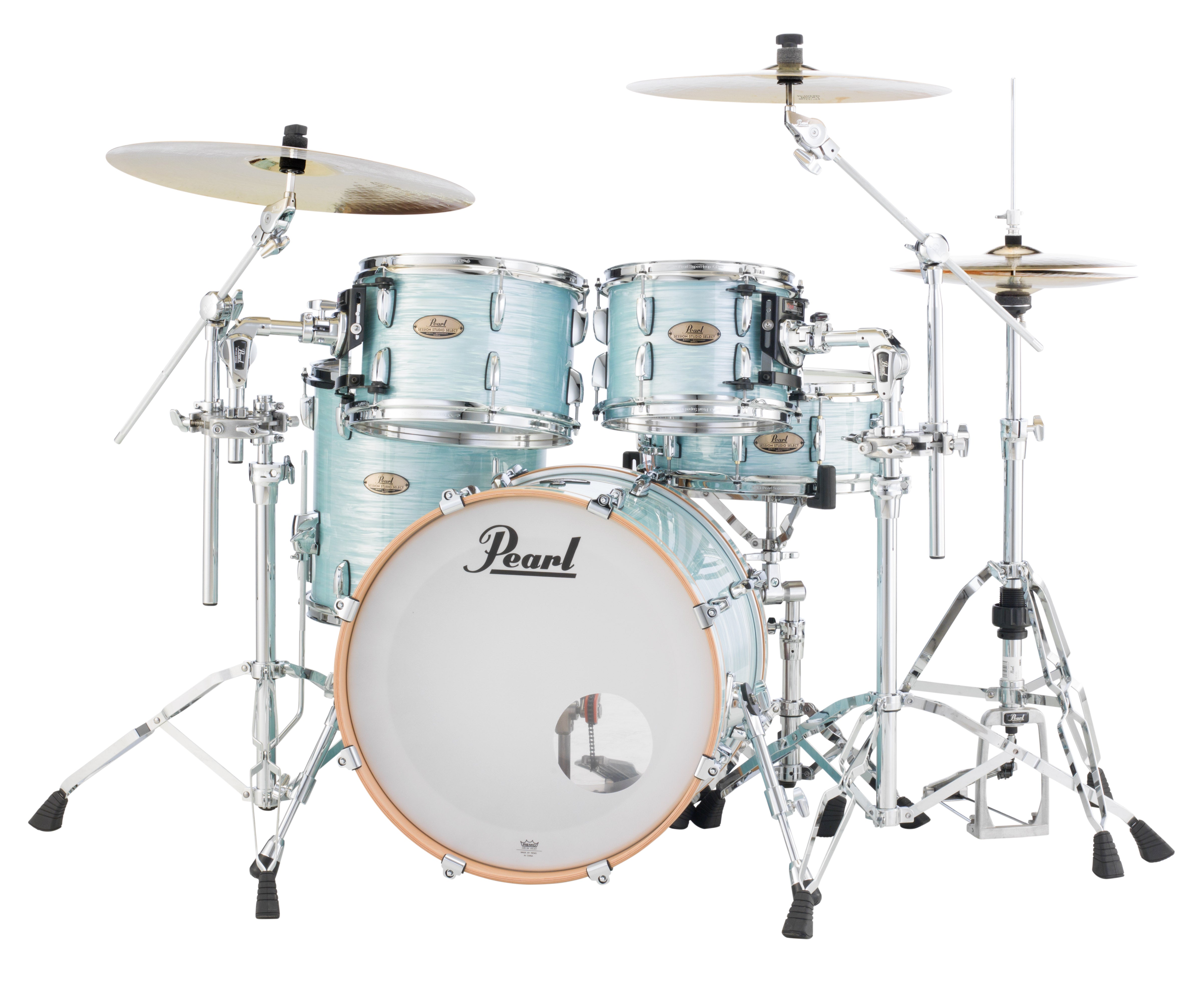 Pearl Session Studio Select Series 4-piece shell pack ICE BLUE