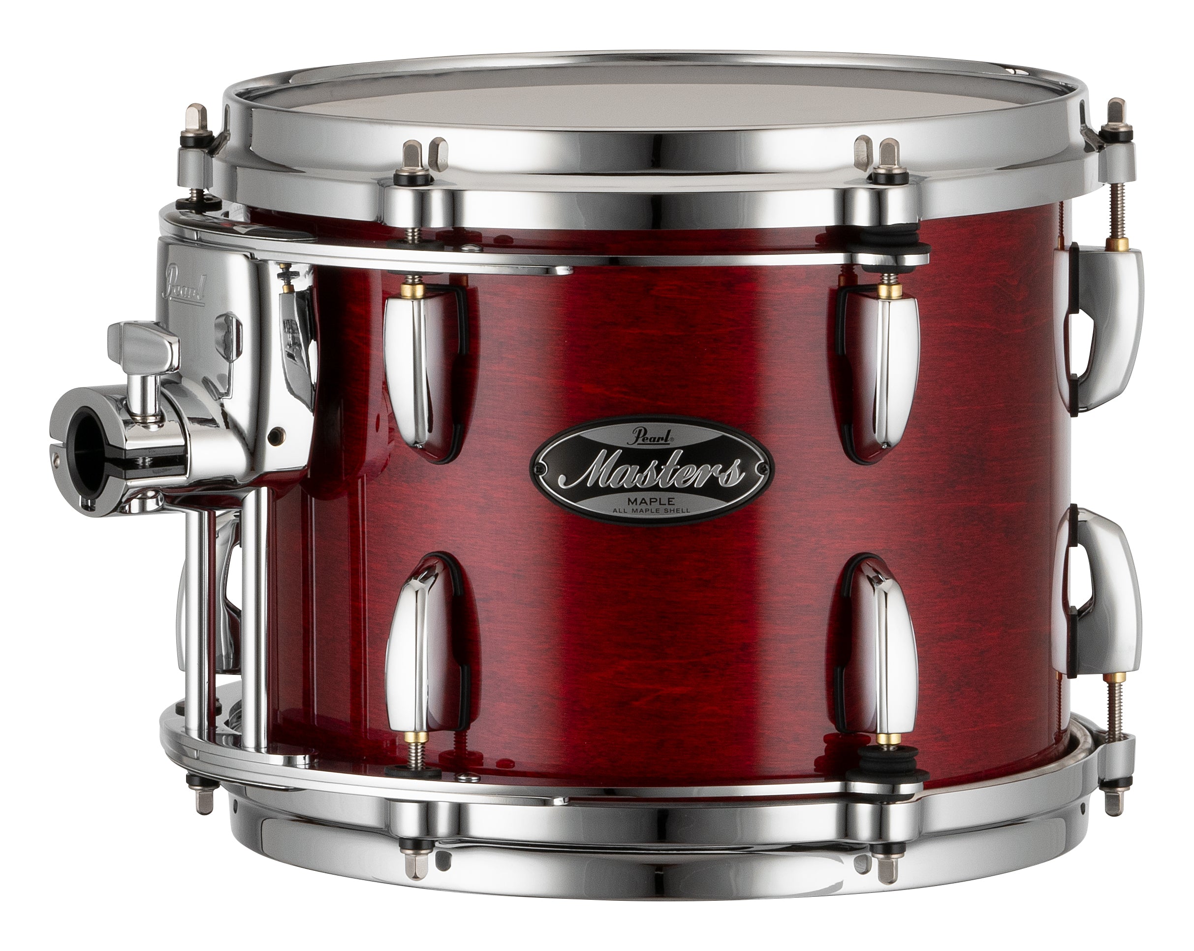 Pearl Masters Maple 10"x8" Tom - R2 Air Tom Suspension System w/Standard Bracket  NATURAL CHERRY MM6P1008TS/C887