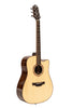 CRAFTER Stage series 16, cutaway Dreadnought acoustic-electric guitar with solid spruce top STG D16CE PRO