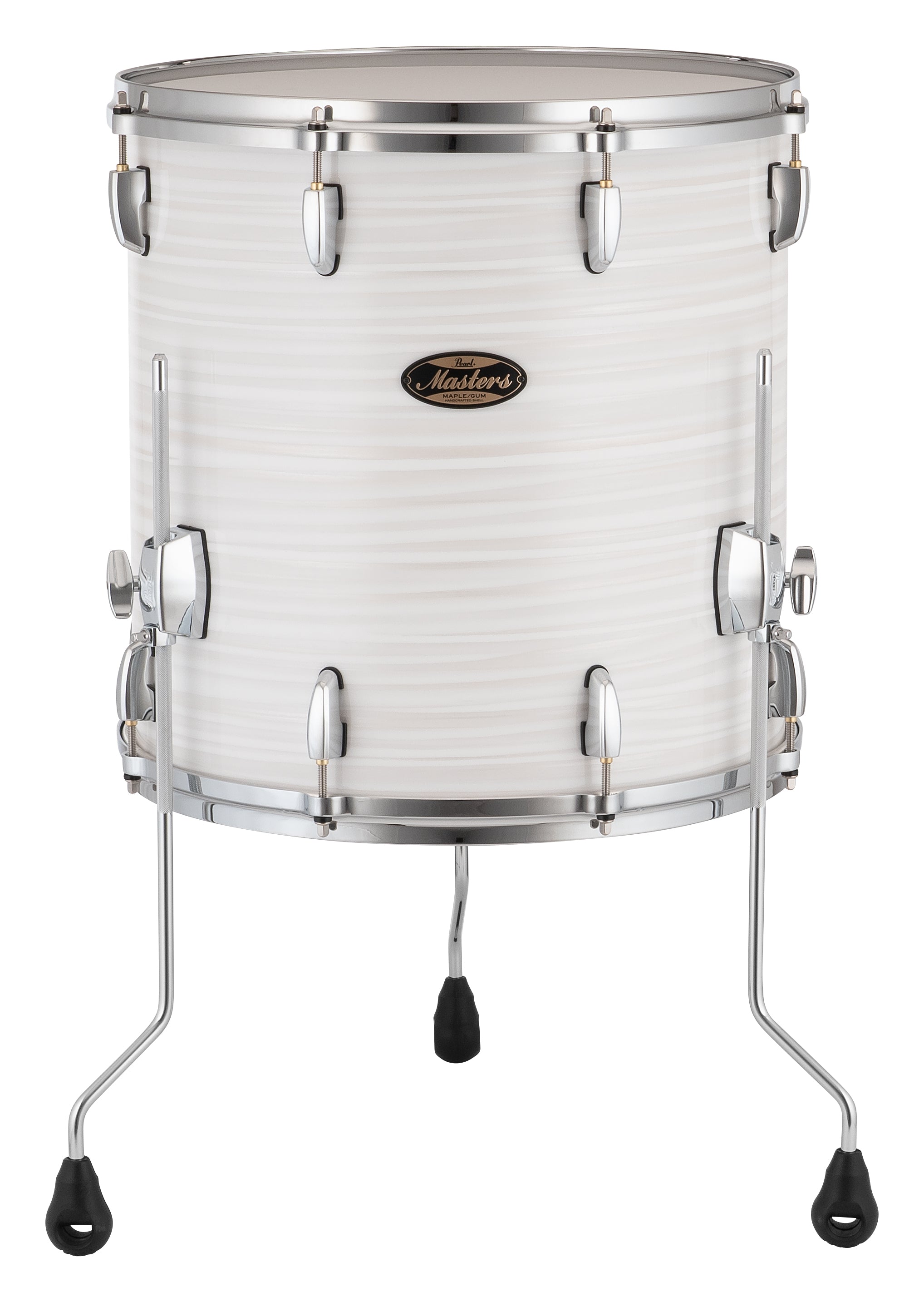 Pearl Masters Maple/Gum 16"x16" Floor Tom  WHITE ICE SWIRL MMGC1616F/C854