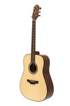 CRAFTER Able series 600, Dreadnought acoustic guitar with solid spruce top, Left Hand ABLE D600 N LH