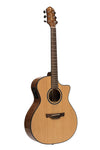 CRAFTER Able series 630, cutaway Grand auditorium electric-acoustic guitar with solid cedar top ABLE G630CE N