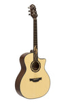 CRAFTER Anniversary series, mahogany cutaway grand auditorium acoustic-electric guitar with solid spruce top SM G-MAHO CE