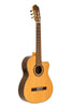 ANGEL LOPEZ Mazuelo serie, electric classical guitar with solid cedar top, with cutaway MAZUELO CR-CE