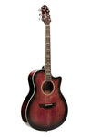 CRAFTER Noble series, Small jumbo acoustic-electric guitar with solid maple top NOBLE TPS