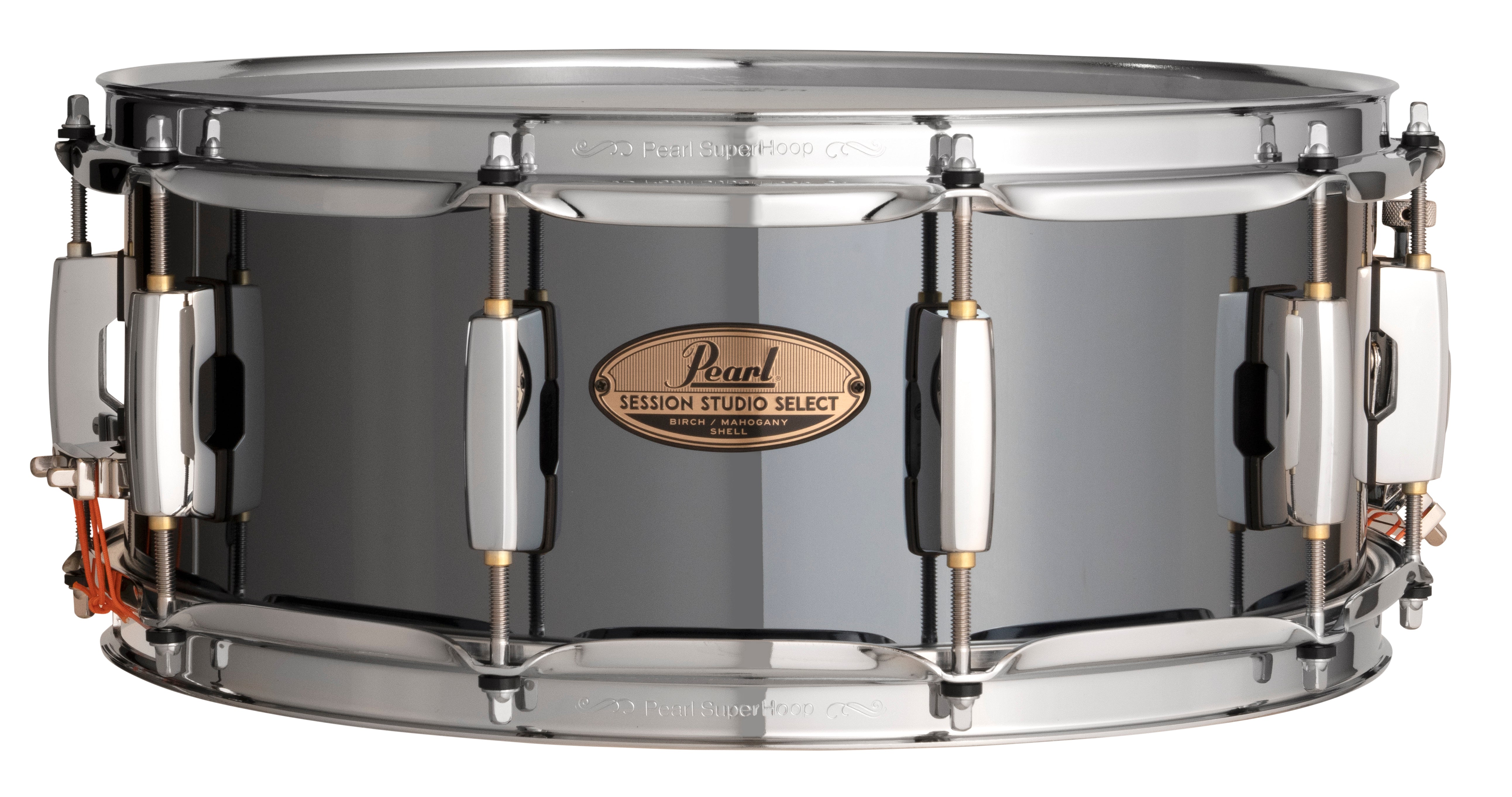 Pearl Session Studio Select 14"x5.5" Snare Drum BLACK CHROME STS1455S/C766