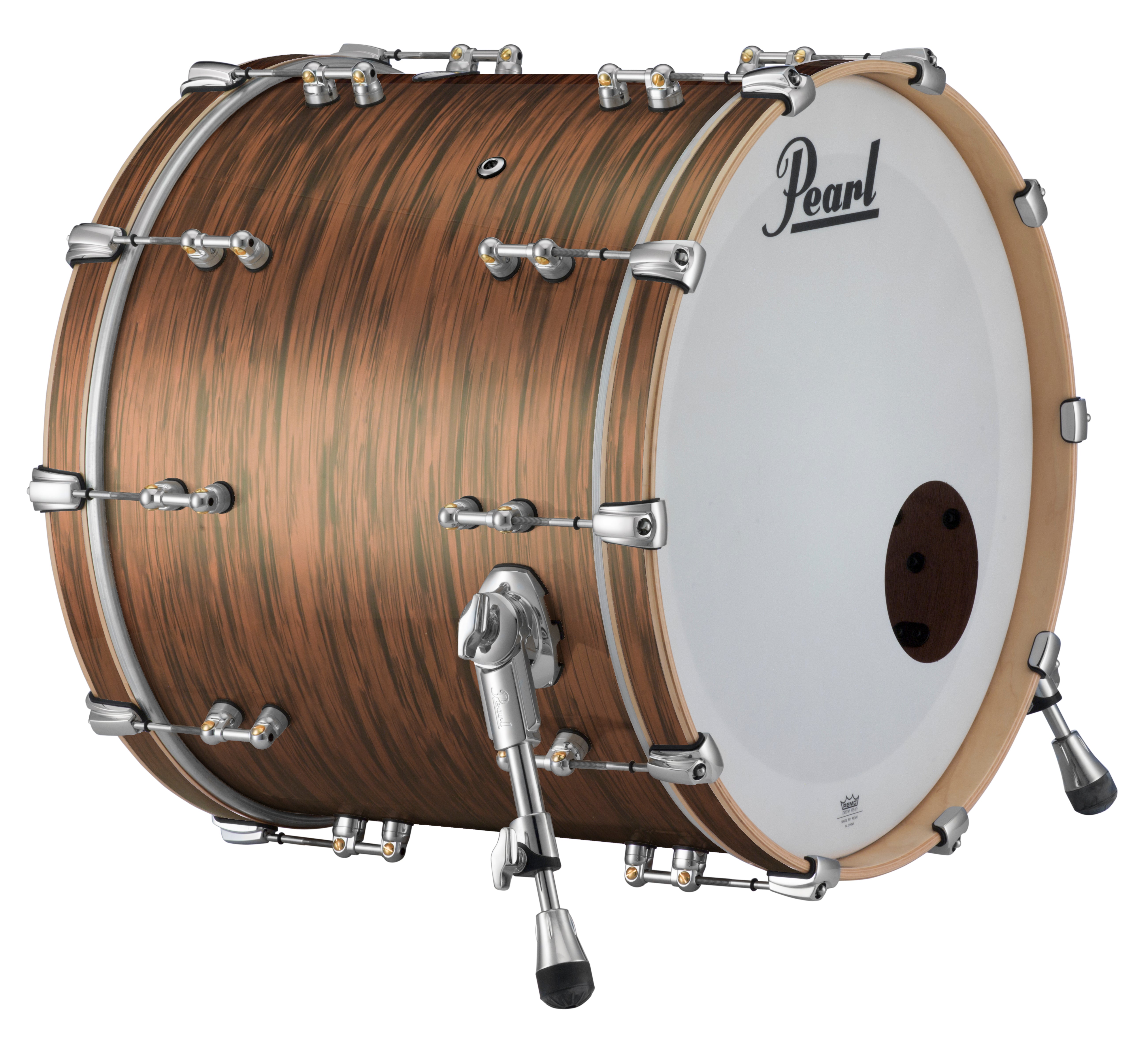 Pearl Music City Custom Reference Pure 22"x18" Bass Drum BRONZE OYSTER RFP2218BX/C415