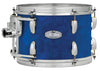 Pearl Music City Custom Masters Maple Reserve 22"x20" Bass Drum, #721 Blue Satin Moire  BLUE SATIN MOIRE MRV2220BX/C721