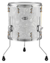 Pearl Music City Custom Reference Pure Series 14"x14" Floor Tom WHITE SATIN MOIRE RFP1414F/C722