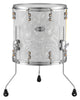 Pearl Music City Custom Reference Pure Series 14"x14" Floor Tom WHITE SATIN MOIRE RFP1414F/C722