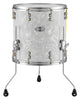 Pearl Music City Custom Reference Pure 18"x16" Floor Tom WHITE SATIN MOIRE RFP1816F/C722