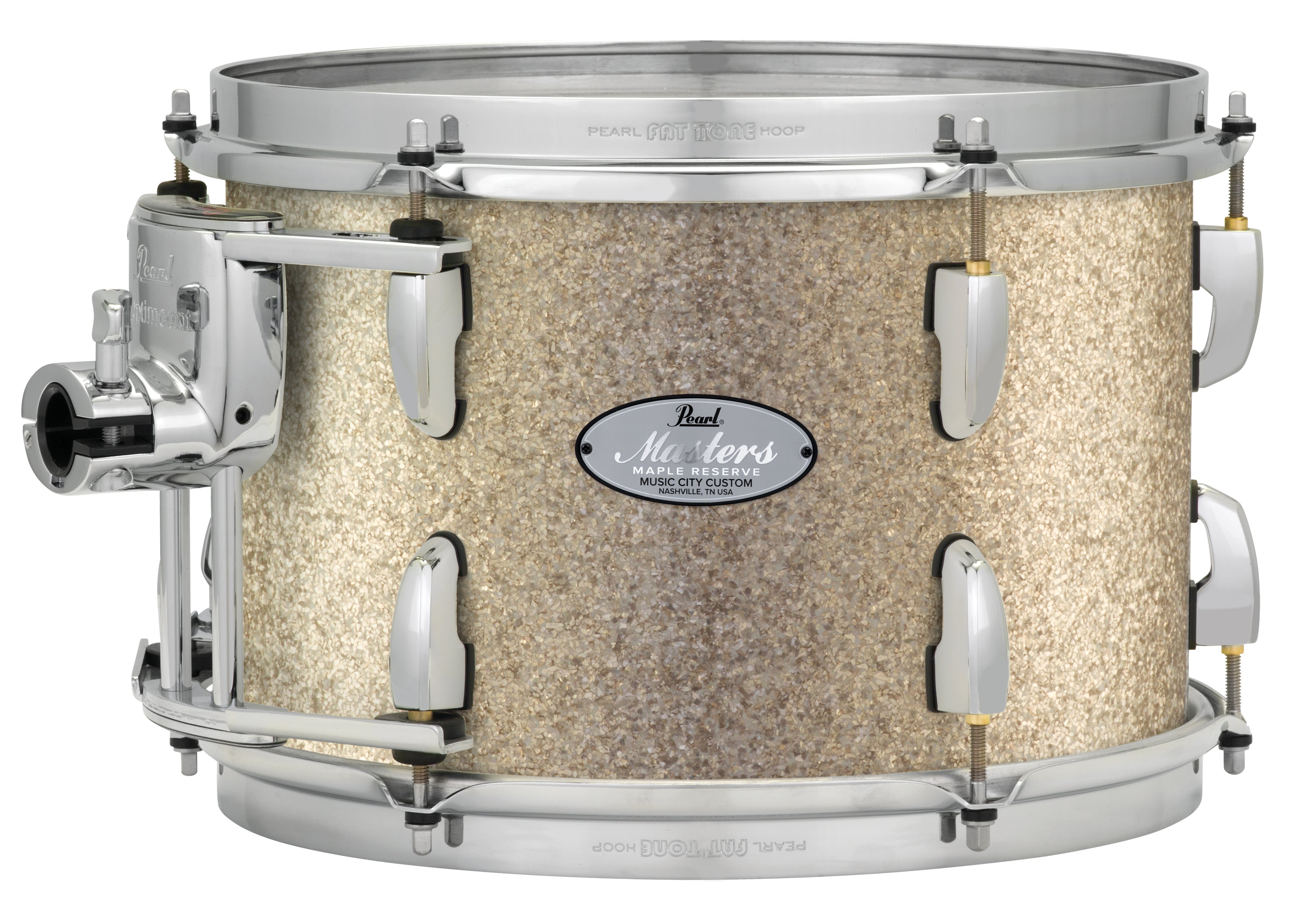Pearl Music City Custom 13"x10" Masters Maple Reserve Series Tom w/optimount DIAMOND GLITTER MRV1310T/C409