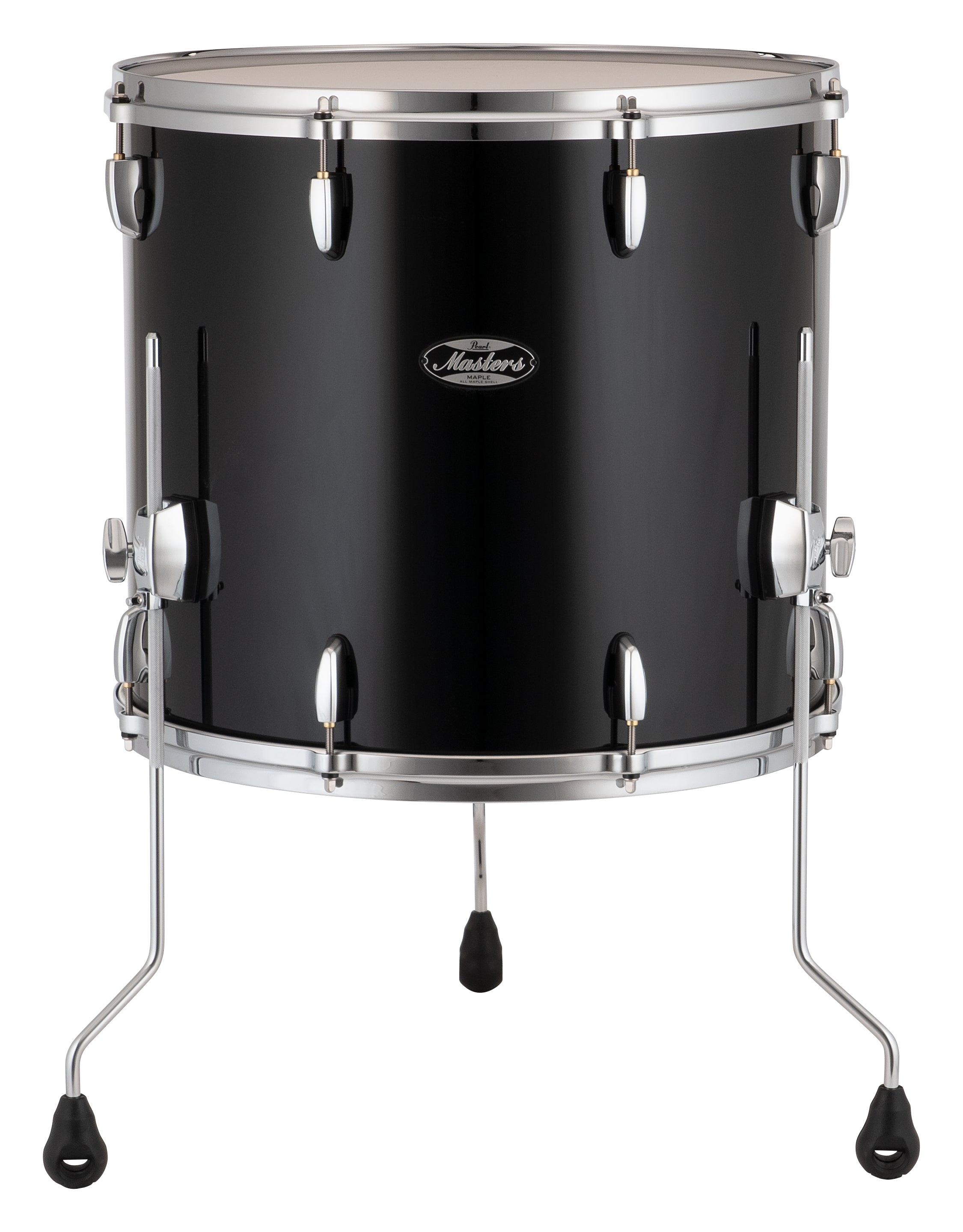 Pearl Masters Maple 18"x16" Floor Tom PIANO BLACK MM6P1816F/C103