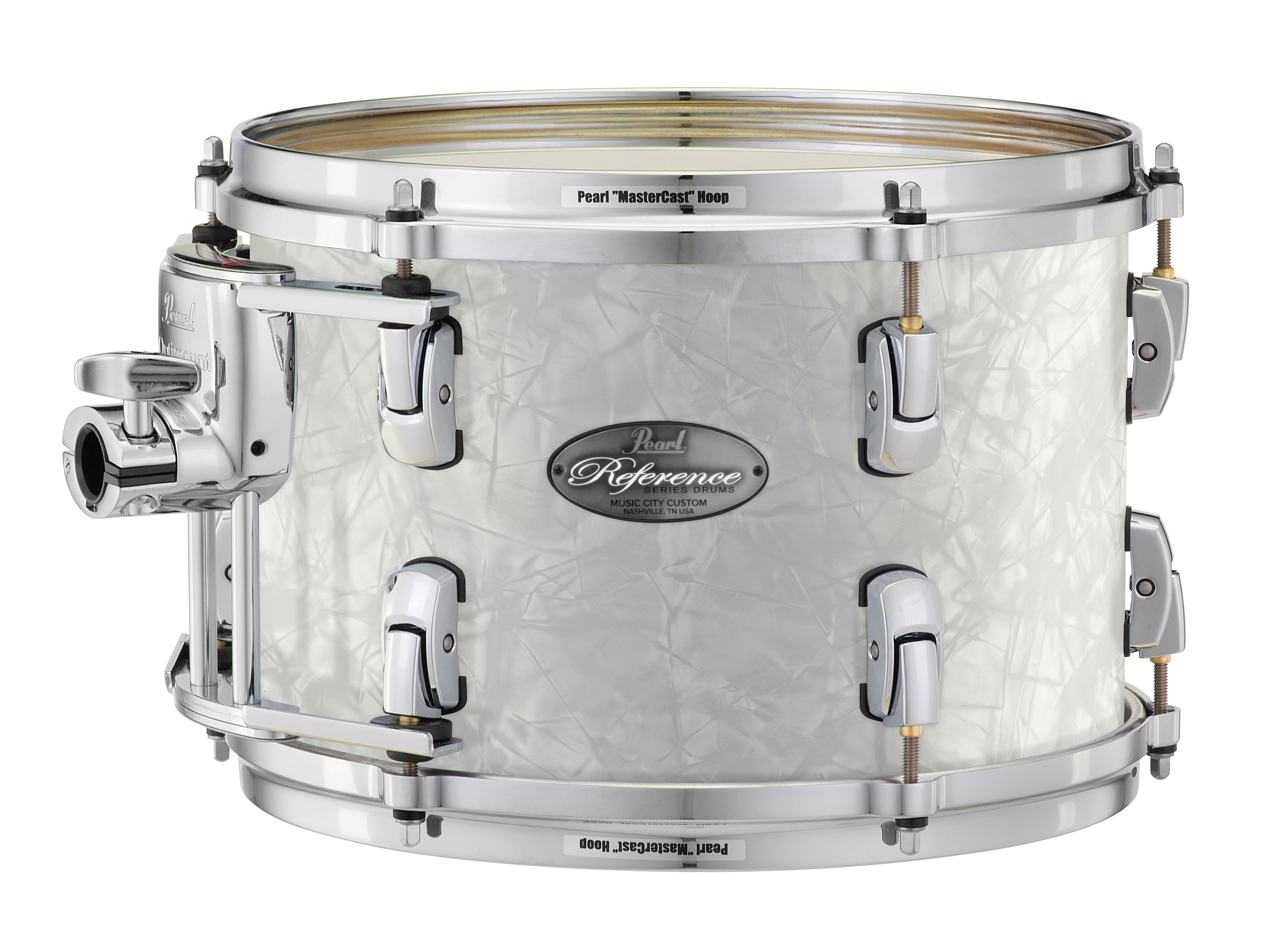 Pearl Music City Custom 10"x10" Reference Series Tom WHITE MARINE PEARL RF1010T/C448