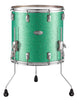 Pearl Music City Custom 16"x14" Reference Series Floor Tom TURQUOISE GLASS RF1614F/C413