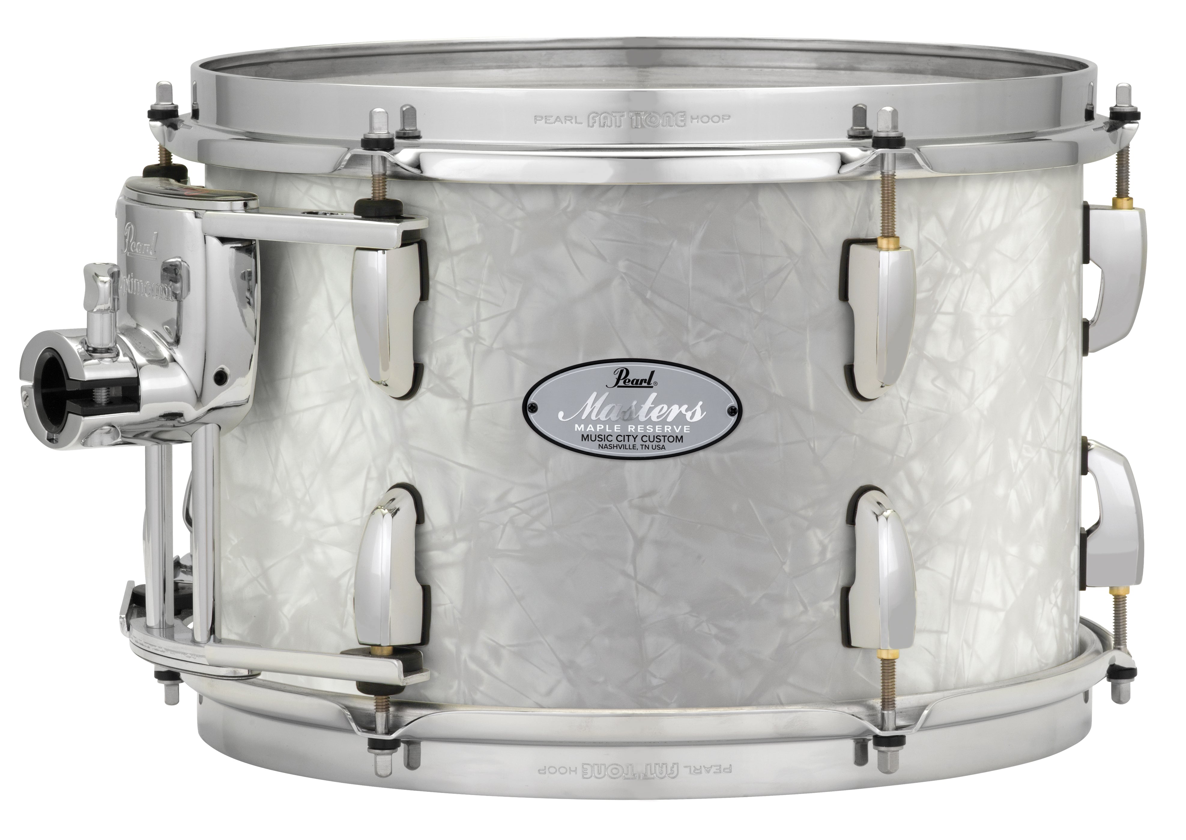 Pearl Music City Custom 10"x9" Masters Maple Reserve Series Tom w/optimount WHITE MARINE PEARL MRV1009T/C448
