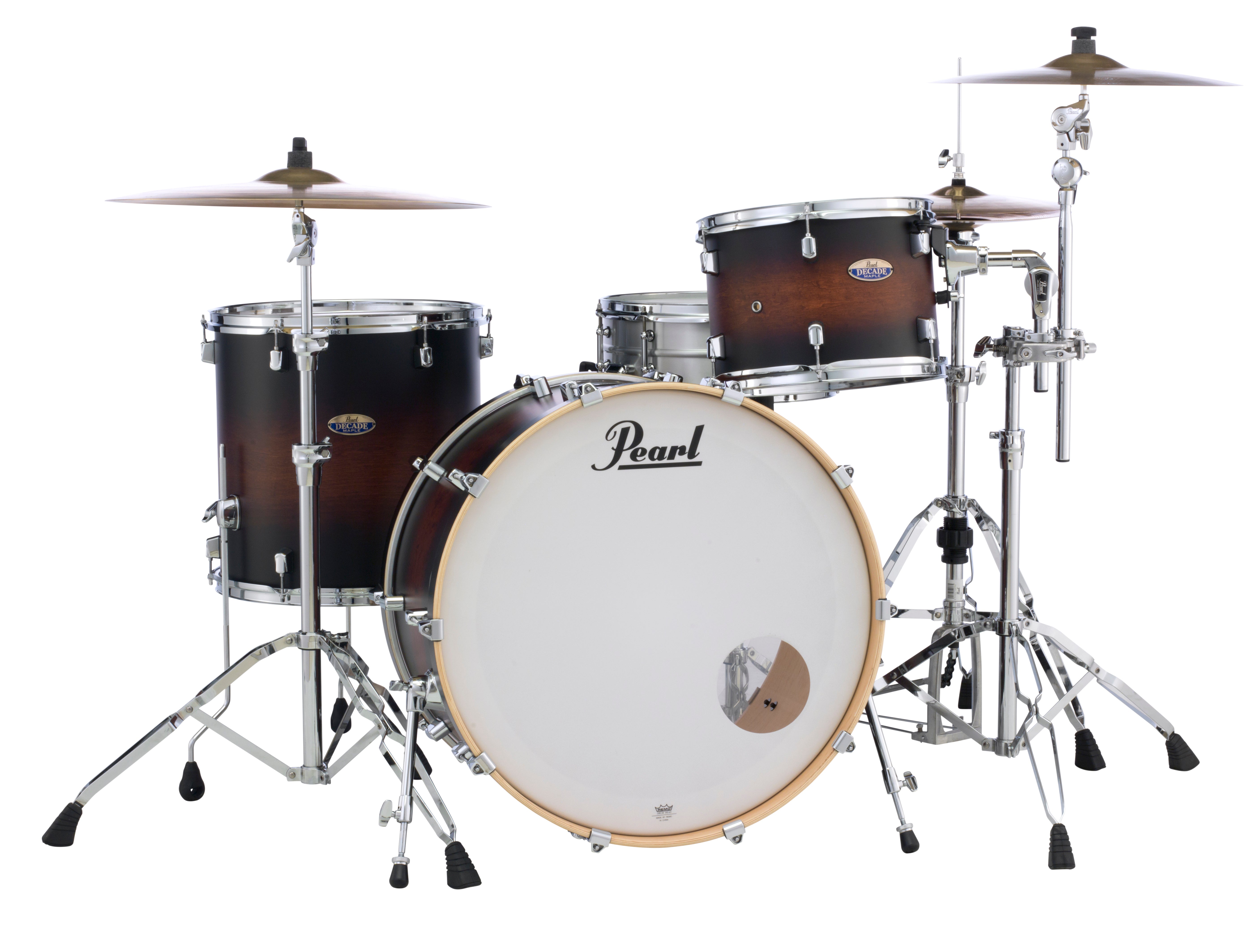 Pearl Decade Maple 3-pc. Shell Pack SATIN BROWN BURST DMP943XP/C260