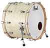 Pearl Music City Custom 24"x16" Reference Series Bass Drum w/o BB3 Mount NICOTINE WHITE MARINE PEARL RF2416BX/C405