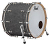 Pearl Music City Custom Reference Pure 26"x18" Bass Drum w/o BB3 Mount SHADOW GREY SATIN MOIRE RFP2618BX/C724