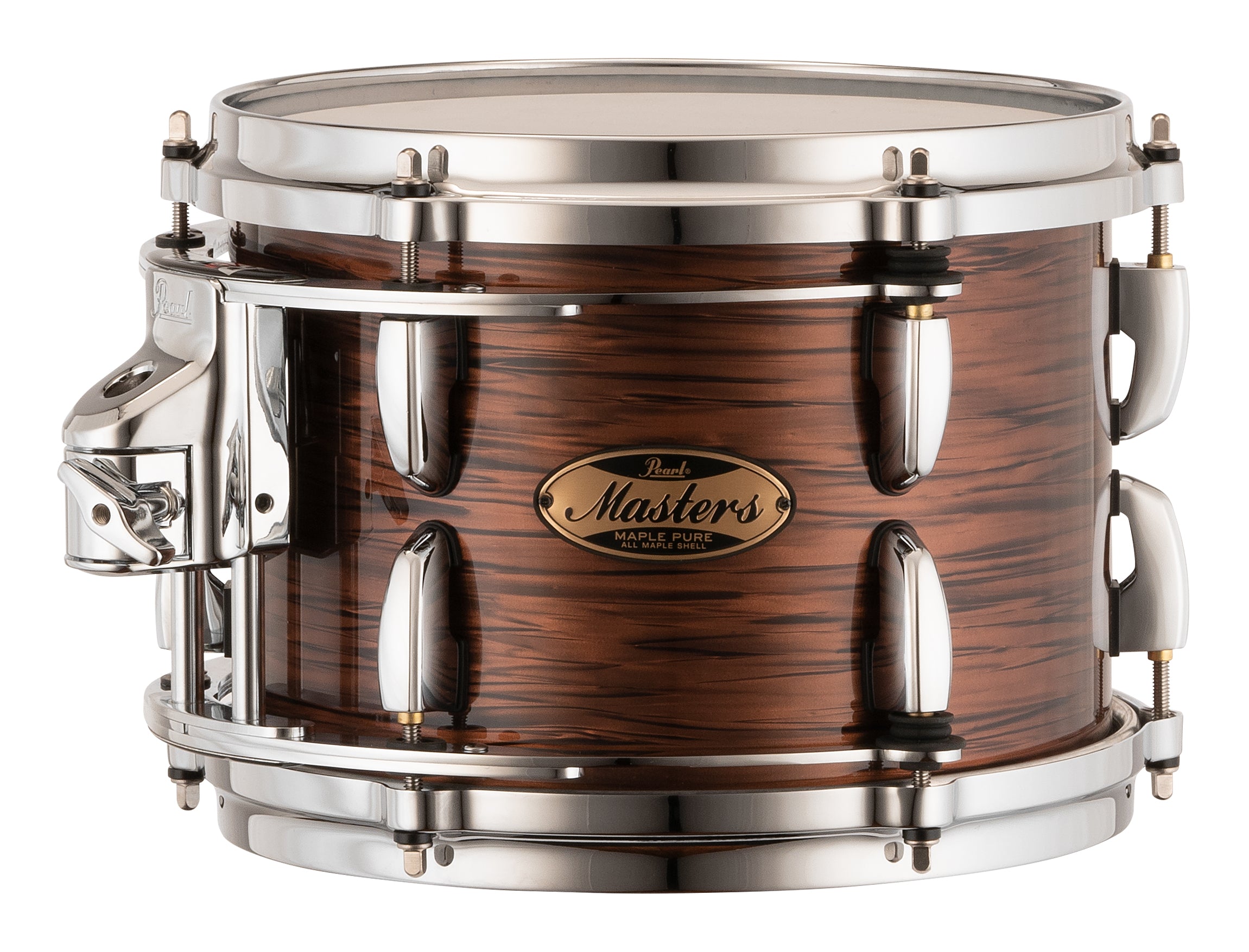 Pearl Masters Maple Pure 10"x7" Tom - R2 Air Gyro-L Bracket #415 BRONZE OYSTER MP4C1007TL/C415