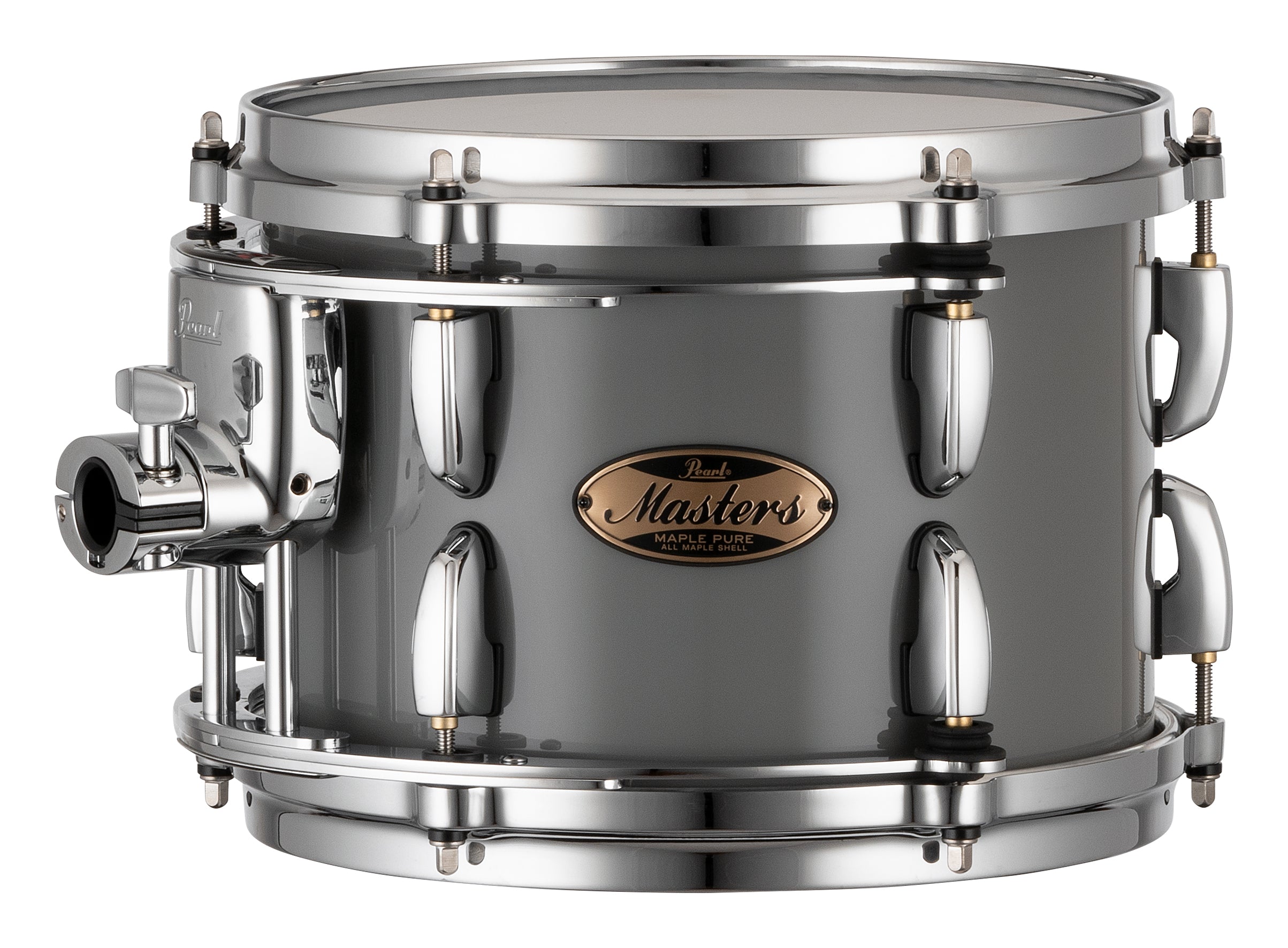 Pearl Masters Maple Pure 10"x7" Tom - R2 Air Tom Suspension System w/Standard Bracket  PUTTY GREY MP4P1007TS/C859