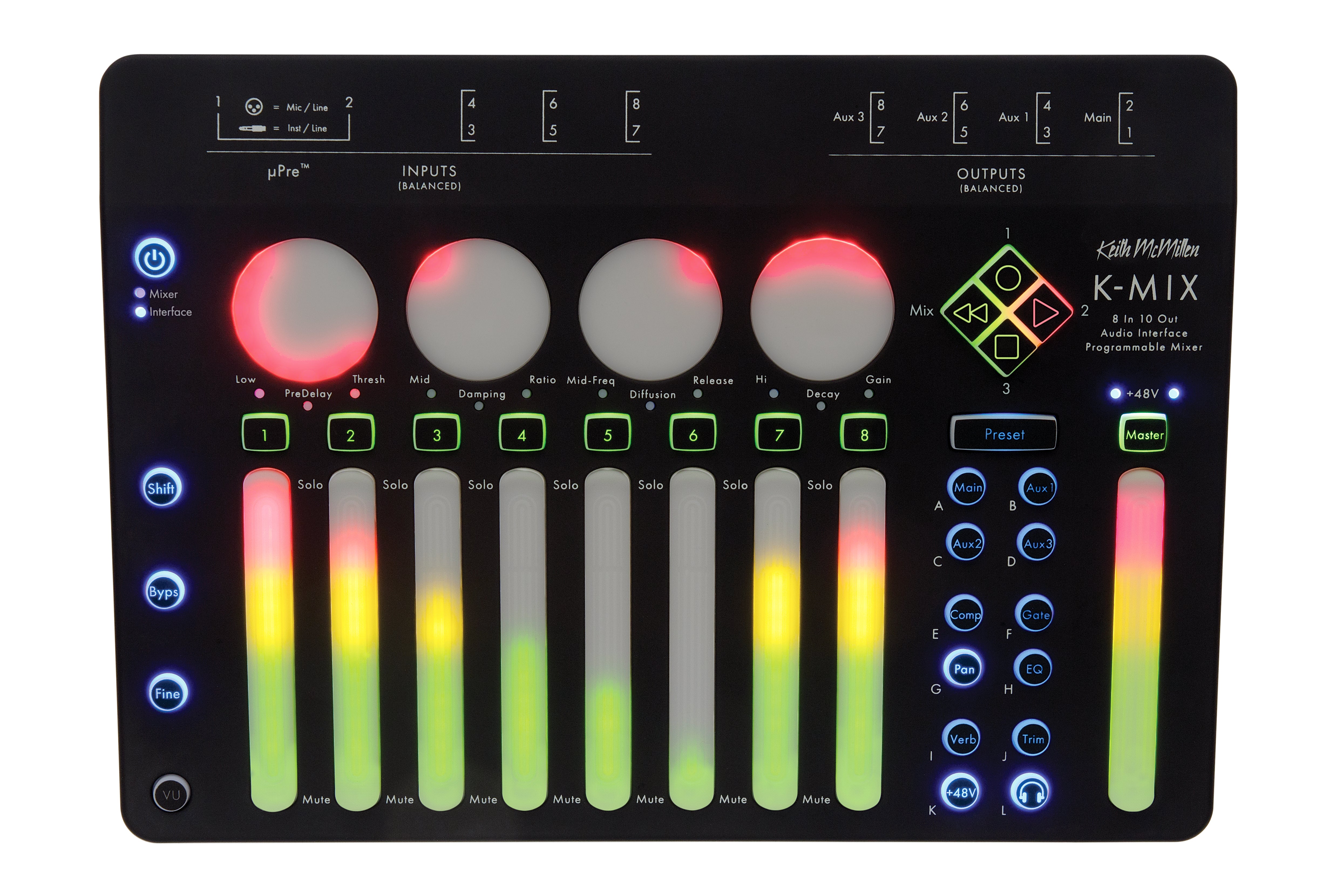 Pearl K-Mix Audio Interface/Mixer K737