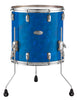 Pearl Music City Custom 16"x16" Reference Series Floor Tom BLUE SATIN MOIRE RF1616F/C721