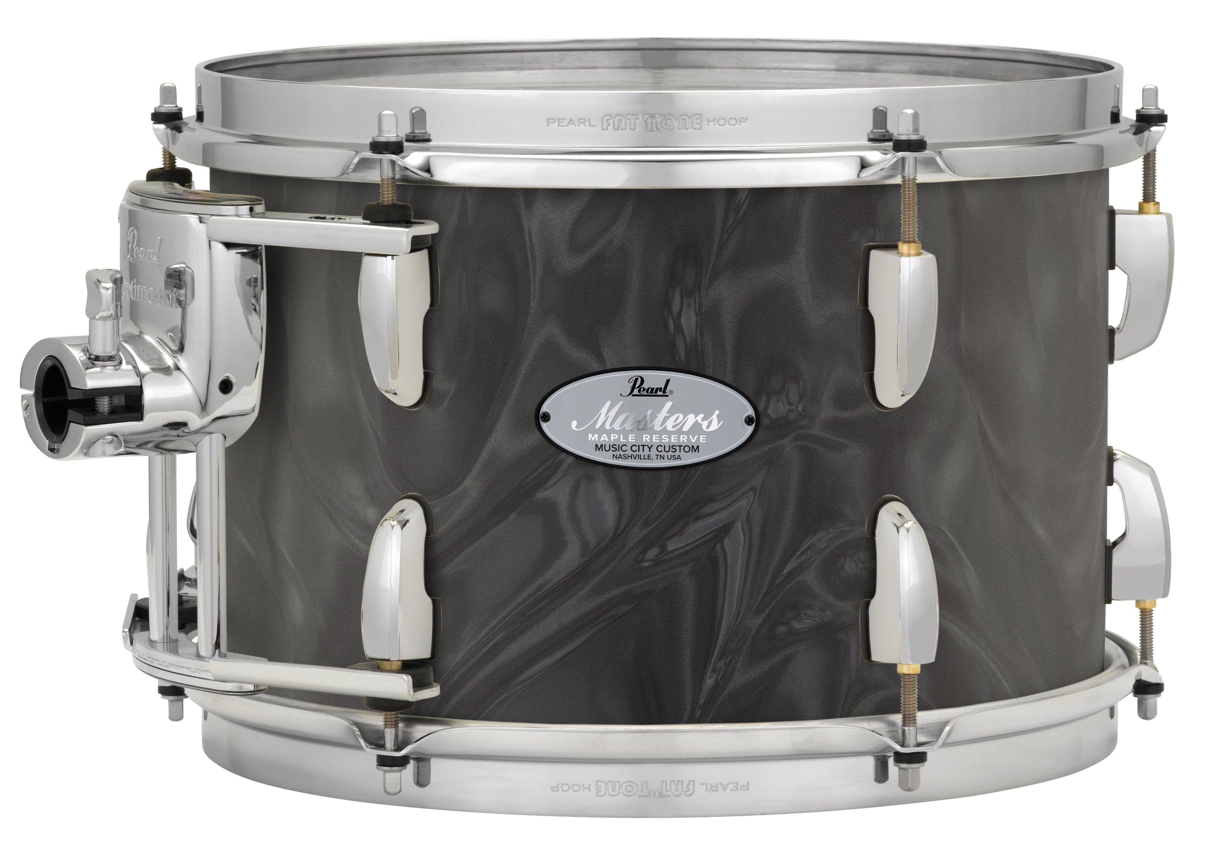 Pearl Music City Custom 12"x9" Masters Maple Reserve Series Tom w/optimount SHADOW GREY SATIN MOIRE MRV1209T/C724