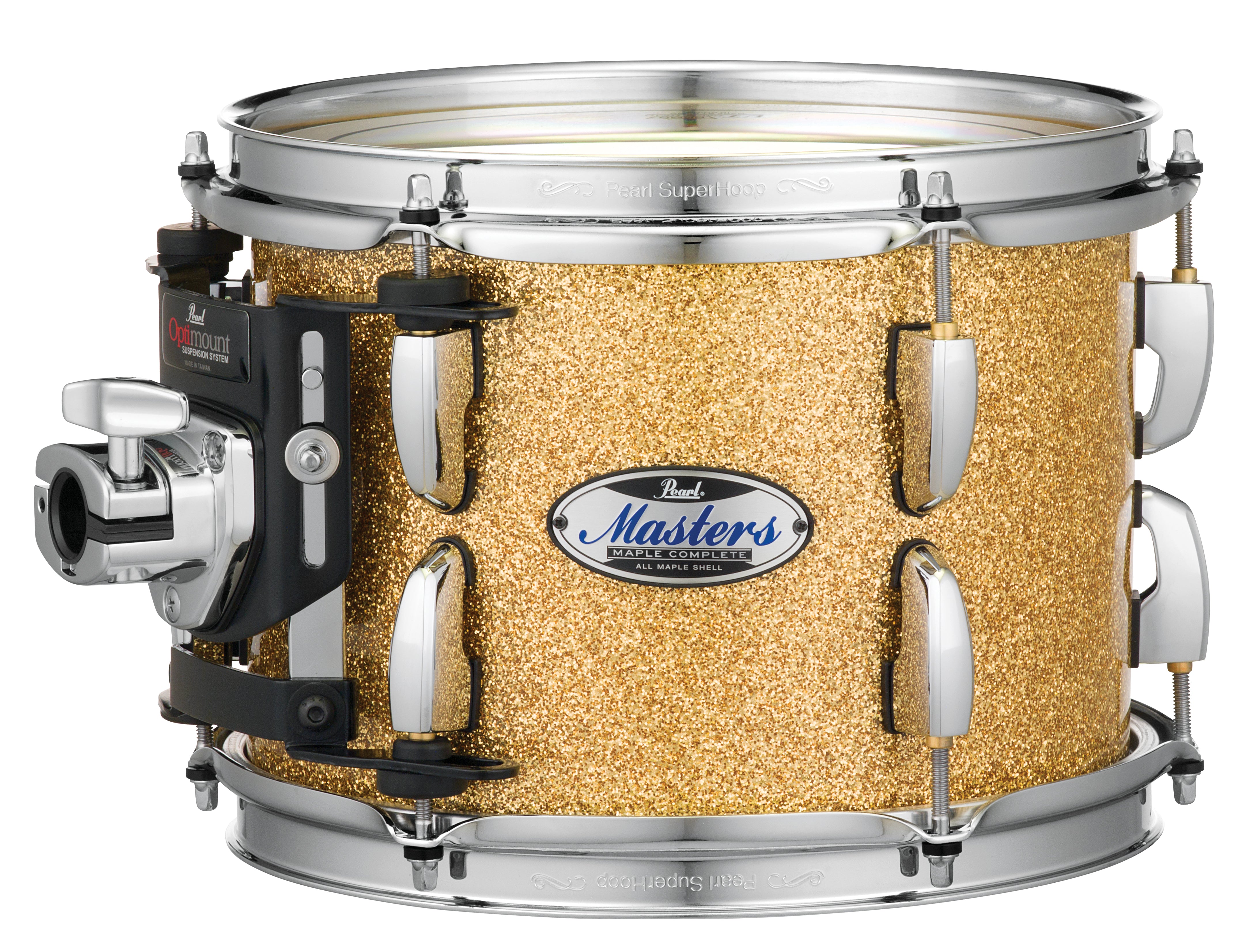 Pearl Masters Maple Complete 20"x14" bass drum w/o BB3 Bracket BOMBAY GOLD SPARKLE MCT2014BX/C347