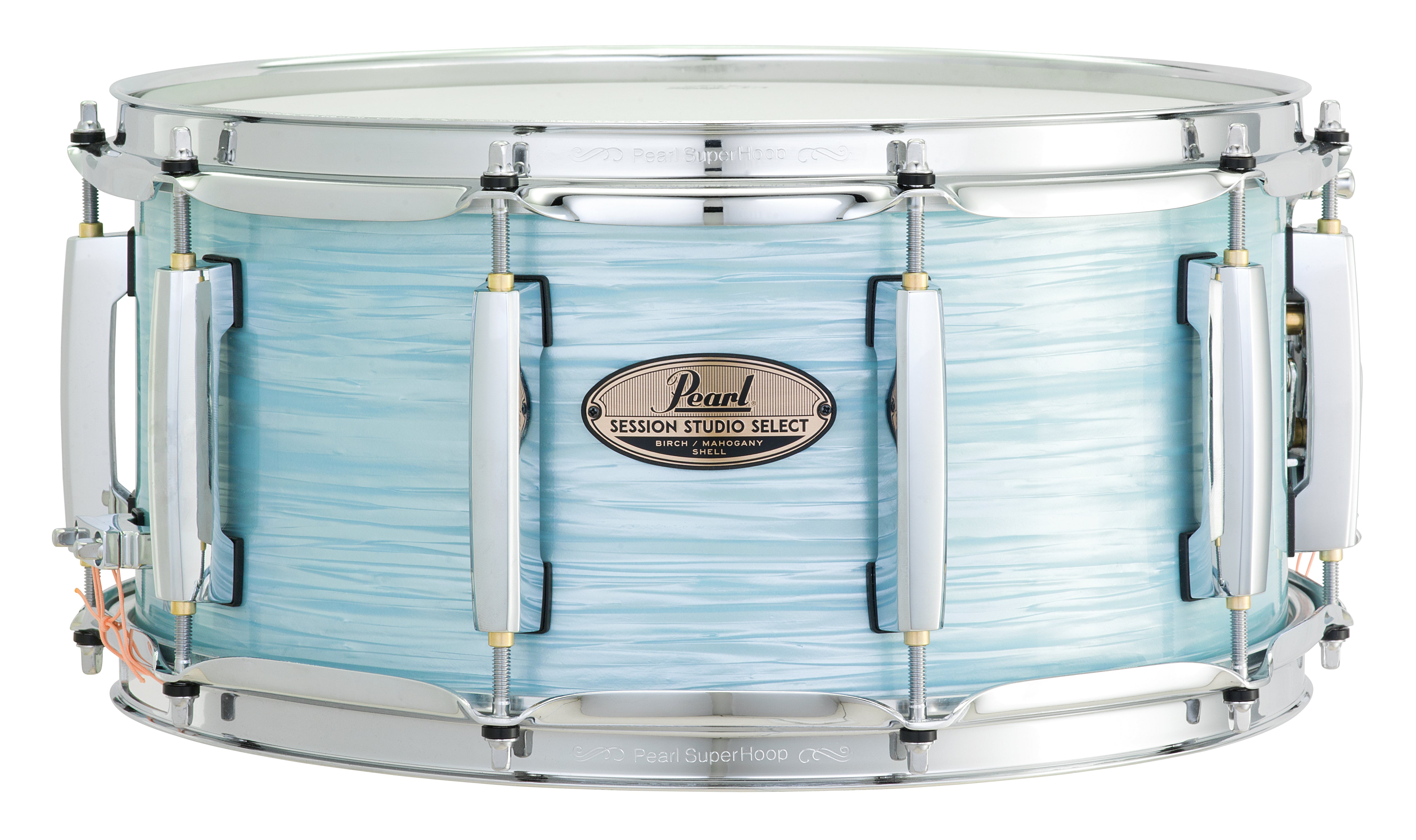 Pearl Session Studio Select 14"x6.5" Snare Drum ICE BLUE OYSTER STS1465S/C414