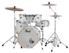 Pearl Export 5-pc. Drum Set w/830-Series Hardware Pack PURE WHITE EXX705N/C33