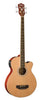 Washburn AB5 Cutaway Acoustic Electric Bass Guitar. Natural AB5K-A-U